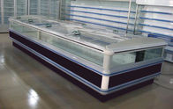 Половинное стекло или польностью пенясь замораживатель 4.5HP/2850W острова супермаркета